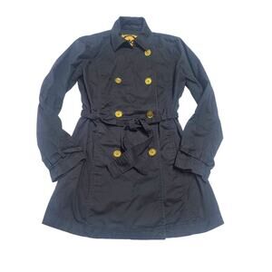 Michael Michael Kors Black double breasted cotton black jacket women's small